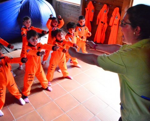 Colònies escolars del Cel a Can Miqueló